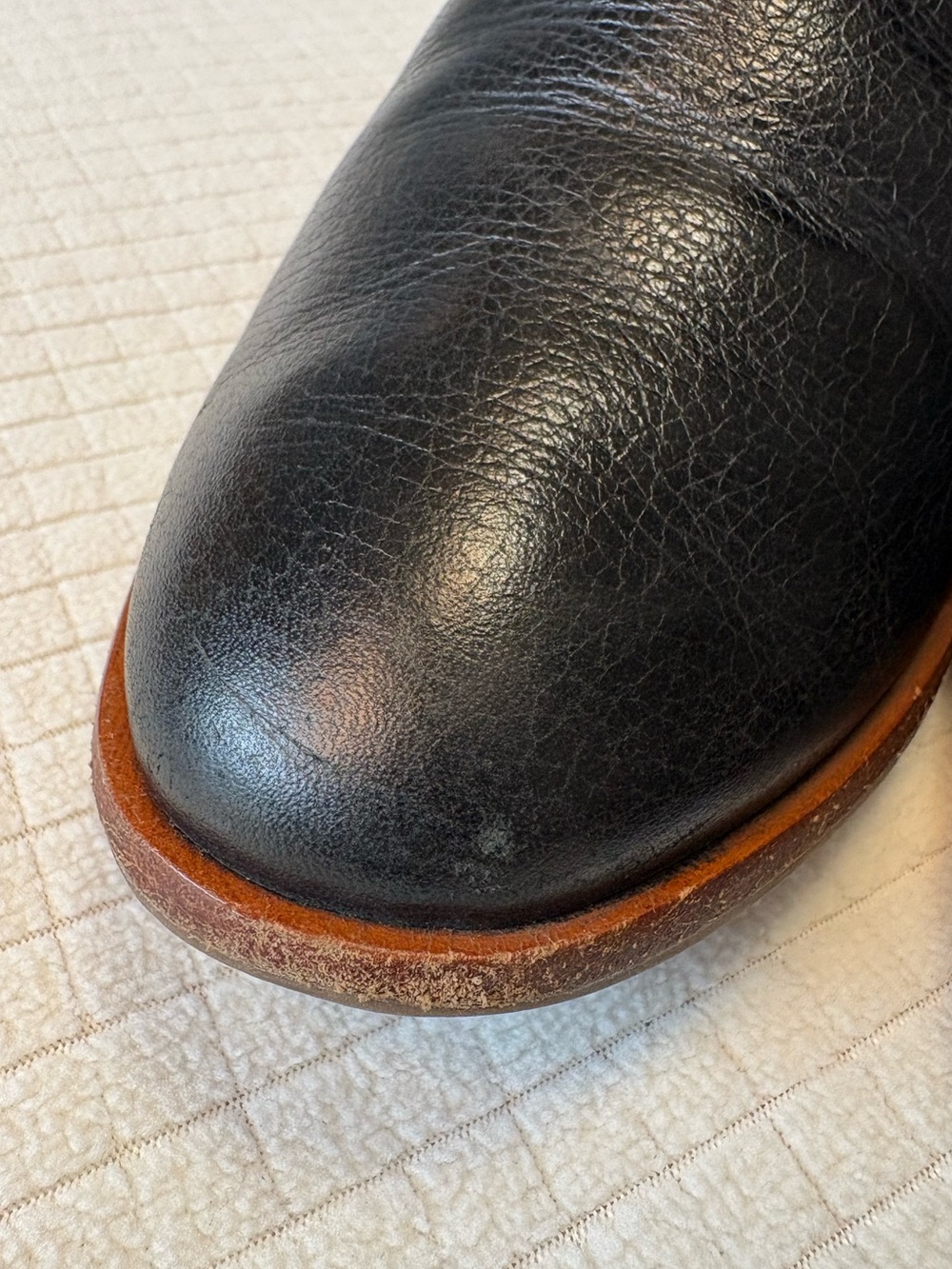 Kate Spade black leather bow accent ankle boots - Picture 10 of 14